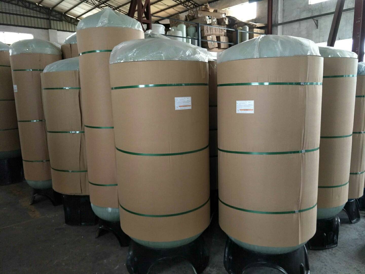 FRP pressure vessel packaging FRP pressure vessel packaging