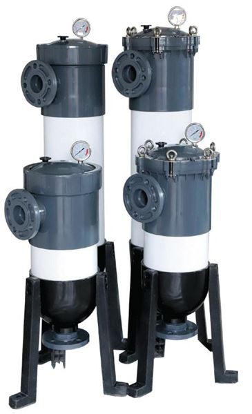 Pouzdro pytlového filtru z UPVC